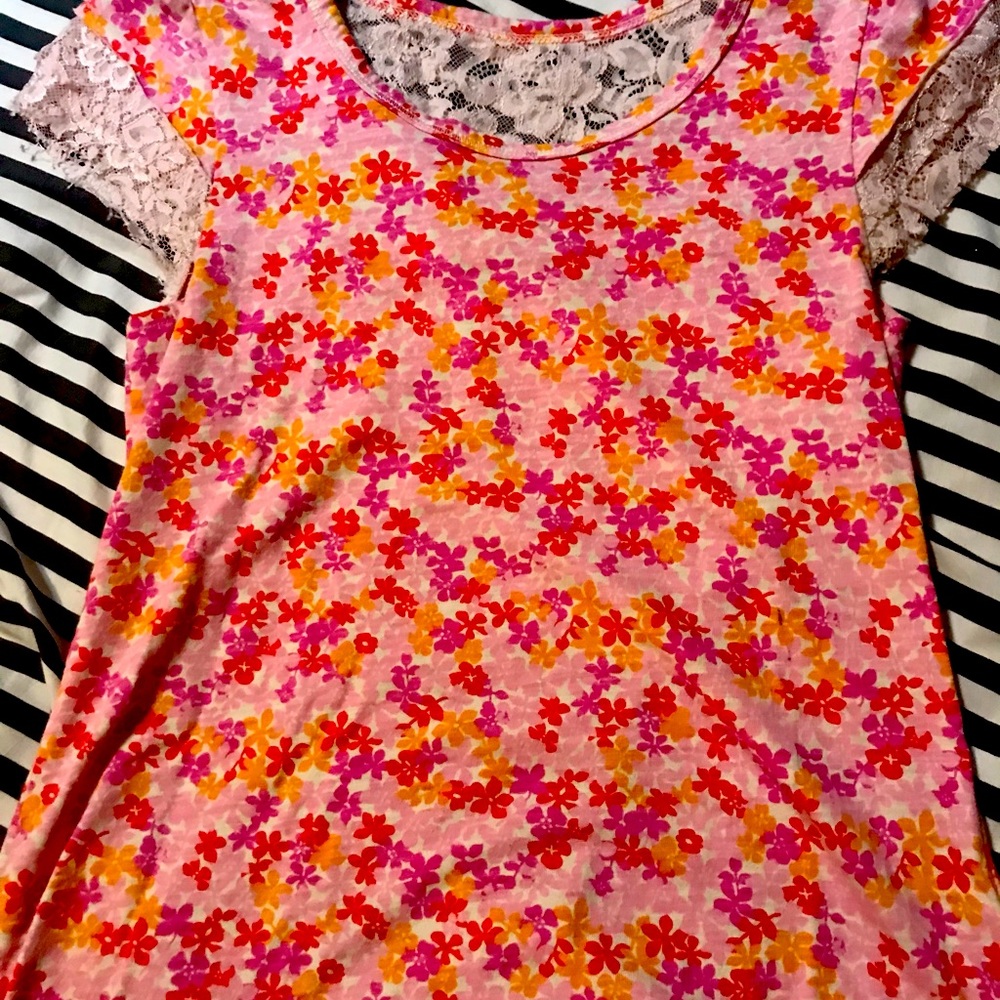 Girls floral top